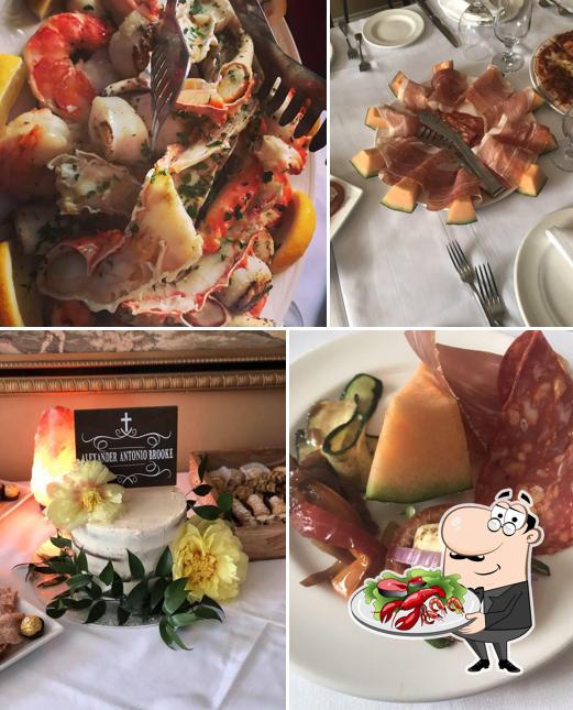 Commandez de nombreux repas à base de fruits de mer servis par Allegro Fine Dine