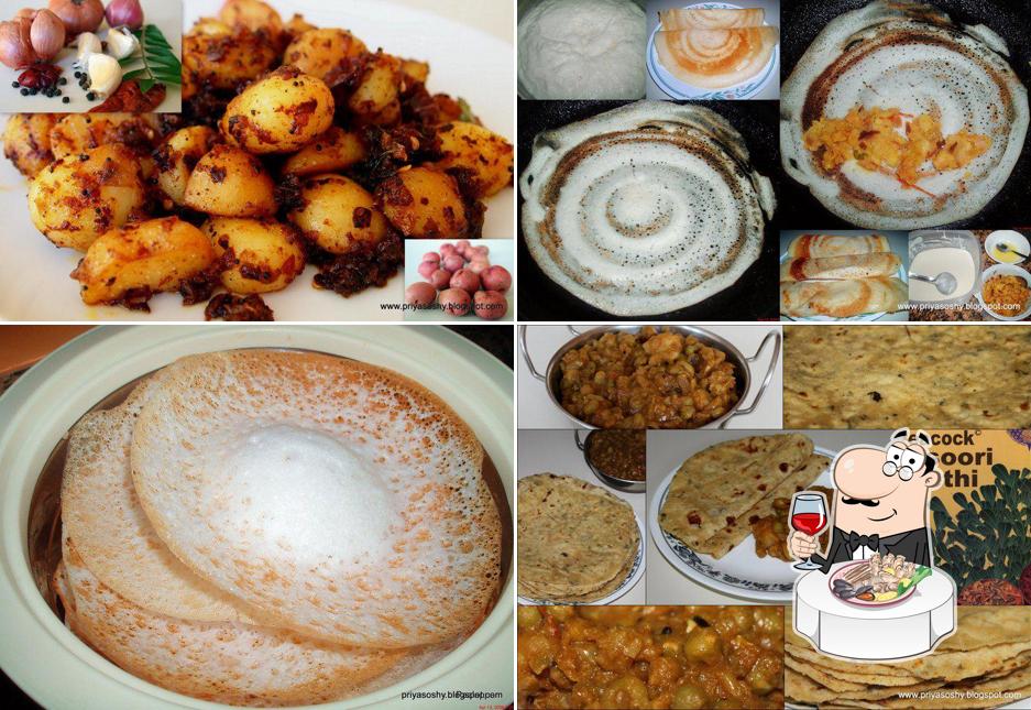 Scallops at Meenakshi Bhavan