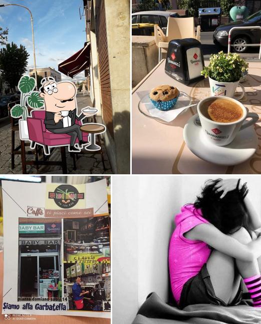 Gli interni di Baby Bar