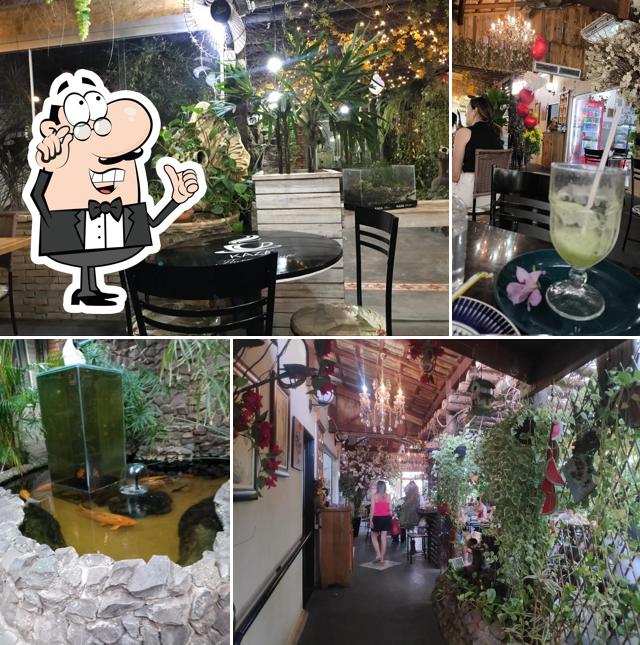 Veja imagens do interior do Kaza Flora & Café