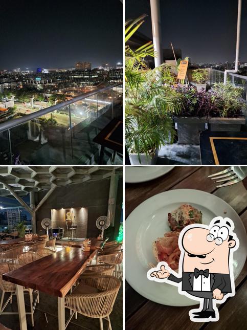 Check out how 24K Kraft Brewzz Brewery Brewpub Rooftop Restaurant in Balewadi High Street, Pune looks inside
