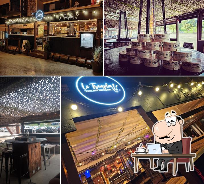 L'intérieur de Le Tremplin