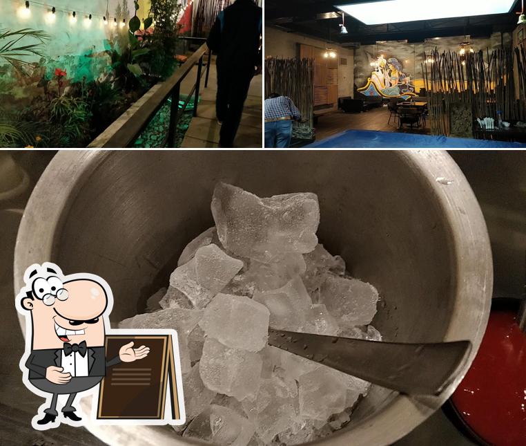 Backyard Lounge & Bar is distinguished by exterior and interior