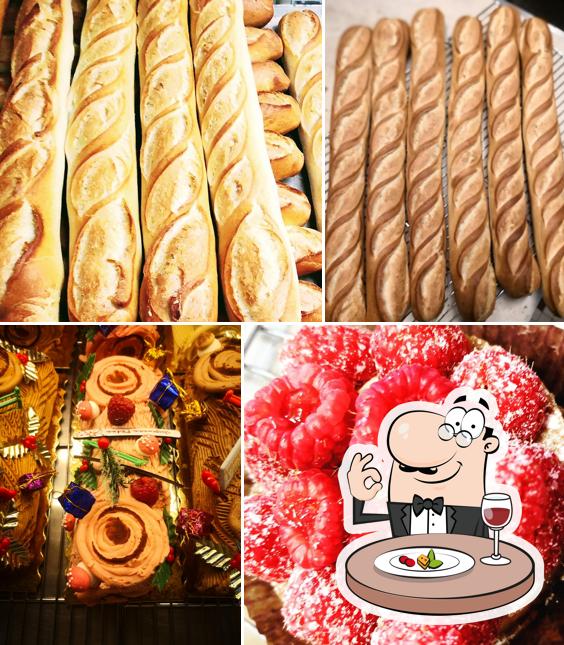 Nourriture à Boulangerie Au Fournile De La République Blanc Mesnil