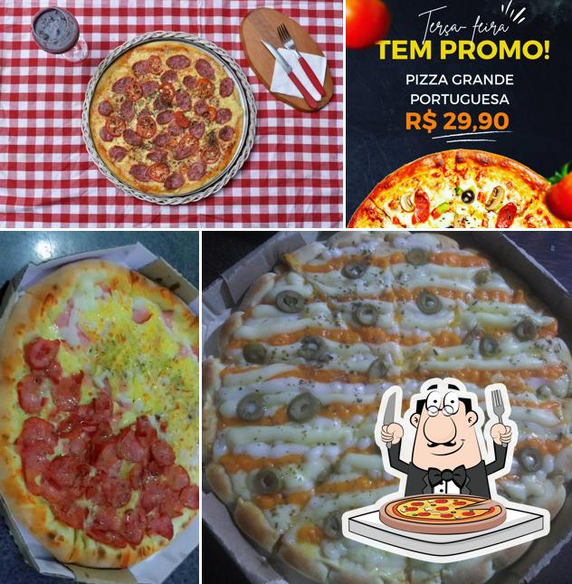 Experimente diferentes tipos de pizza