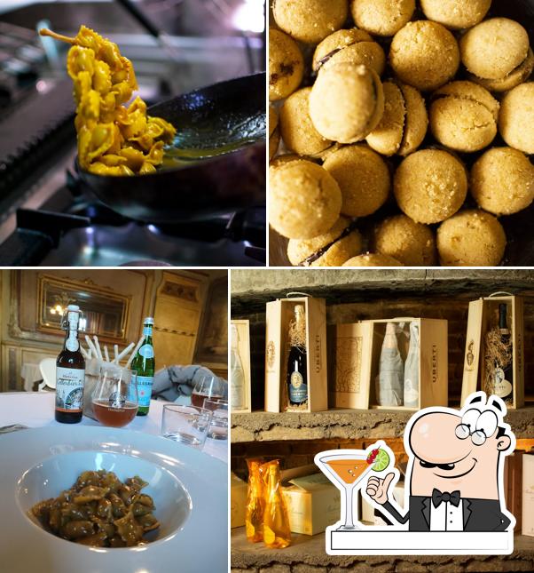 La bevanda e cibo del ristorante