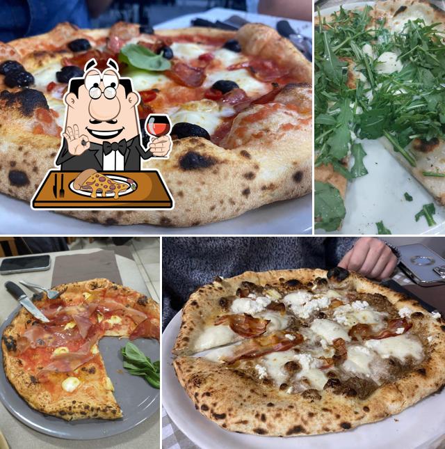 Ordina tra le molte varianti di pizza