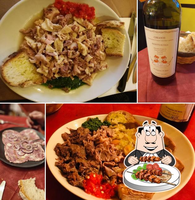 Platti al Le Zie Del Lampredotto