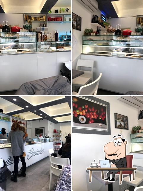 Gli interni di Segafredo Caffè - Pasticceria Caffetteria Cavicchio