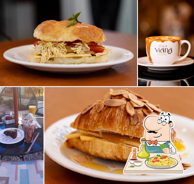 Sanduíche de carne de porco desfiada em VILA VIANA - Cafeteria e Coworking