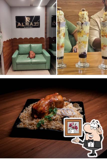 The interior of AL RAZI RESTAURANT ALAPPUZHA