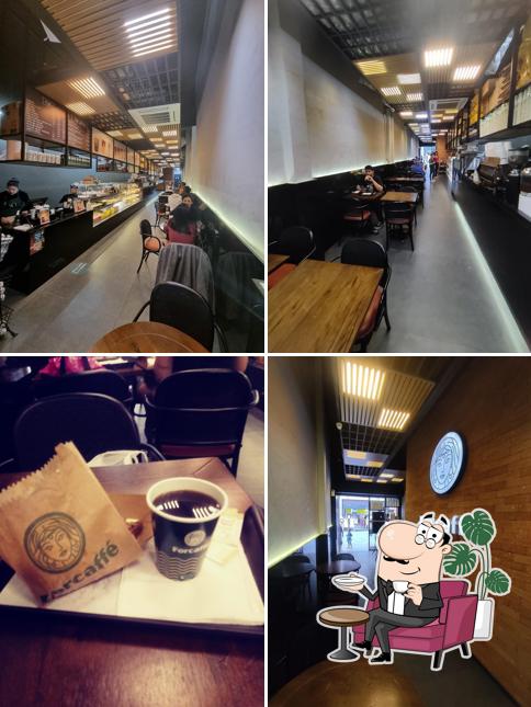 Veja imagens do interior do Forcaffé