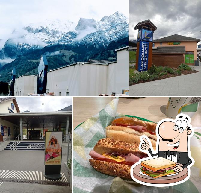 Commmandez un sandwich à Subway