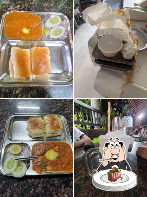 Sharma ice cream and pav bhaji