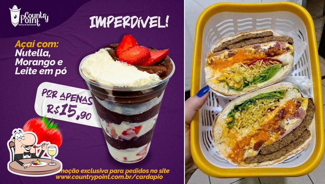 Comida em Country Point atendimento apenas no WhatsApp e Site