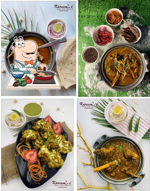 Chicken curry at Kareem's Shaheedpath / Arjunganj