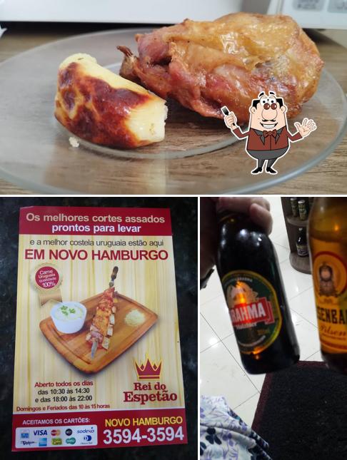 Comida em Rei do Espetão