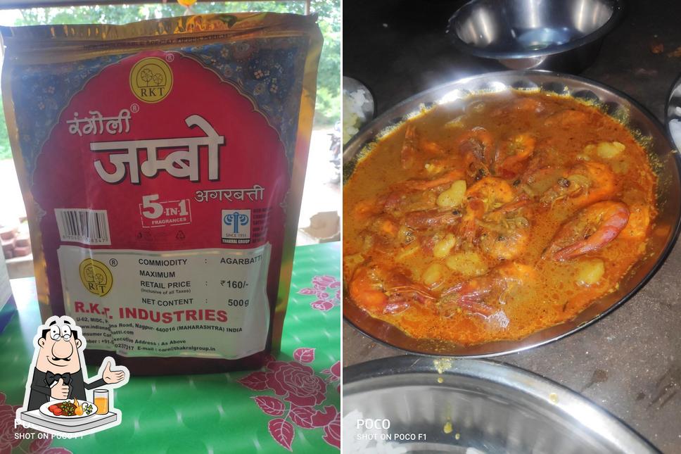 Food at Trimurty Cafe