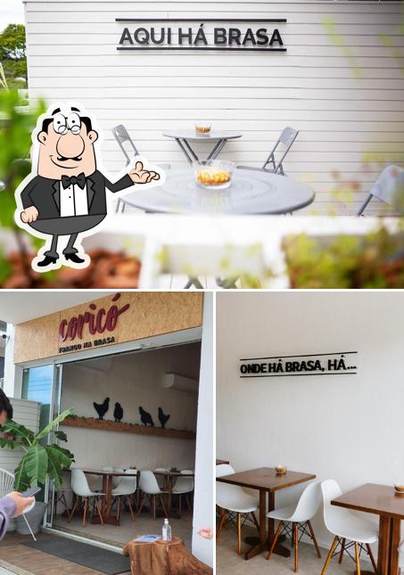 Veja imagens do interior do Coricó Frango na Brasa