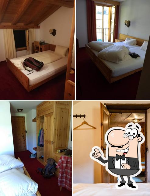 Gli interni di Chesa Pool