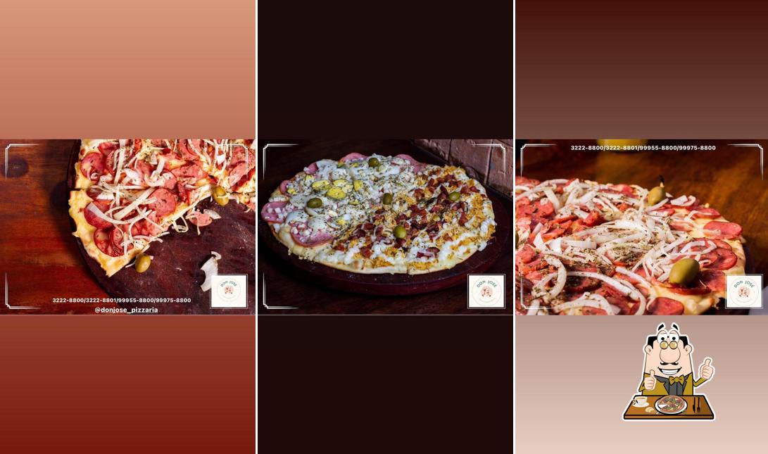 No Don José, você pode degustar pizza