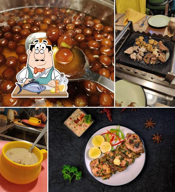 Grilled salmon at ASF - Lava Stone Buffet Restaurant Jubilee Hills, Hyderabad