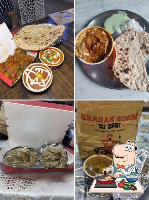 Chicken curry at Khadak Singh Da Dhaba