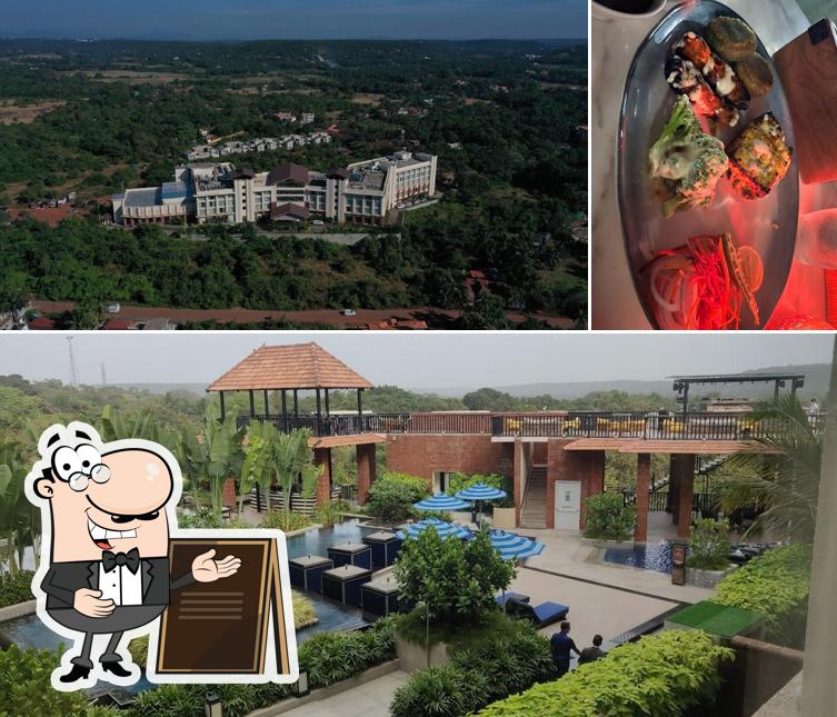 The image of exterior and food at Drift Pool Bar