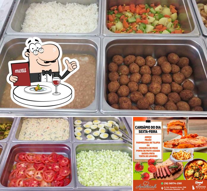 Esta é a foto apresentando comida e exterior no AMARIAH MARMITARIA E RESTAURANTE