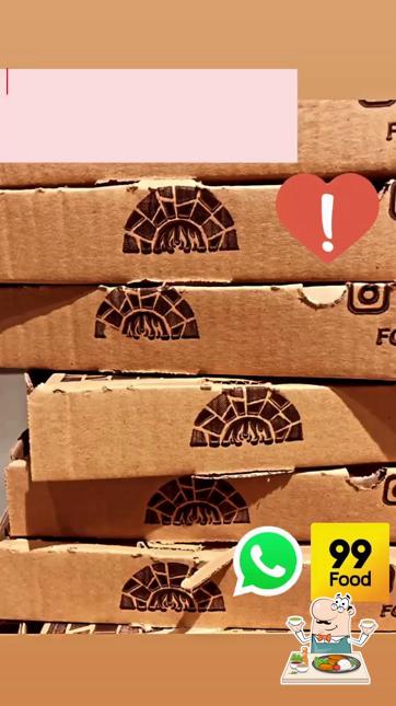 Comida em La Terrazza Forneria Pizzaria