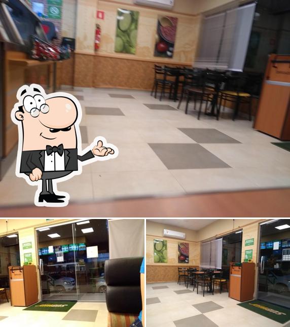 Veja imagens do interior do SUBWAY