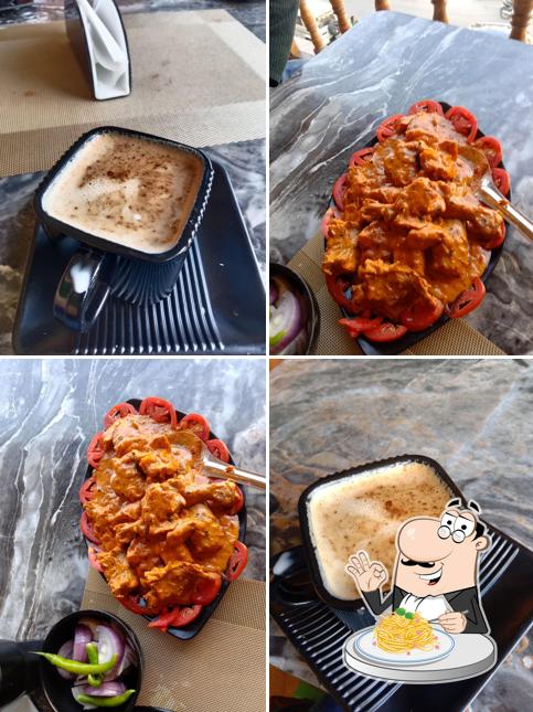 Spaghetti carbonara at Buddiez Space Family Restaurant