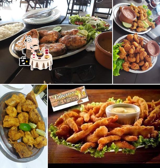 Platos en Taberna do Peixe