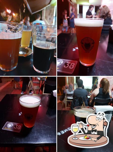 Mousse de chocolate em Black Sheep Breja Studio