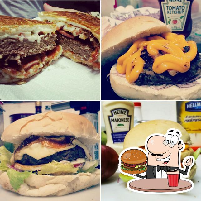 Peça um hambúrguer no Amil's Burguer Hamburgueria