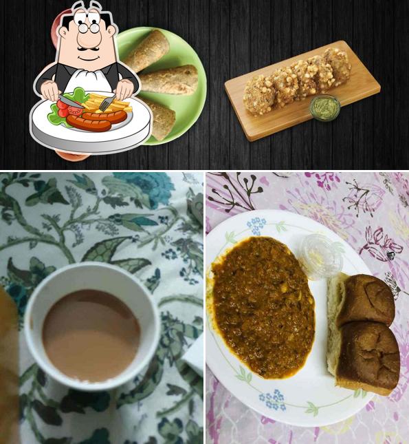 The restaurant's food and beverage