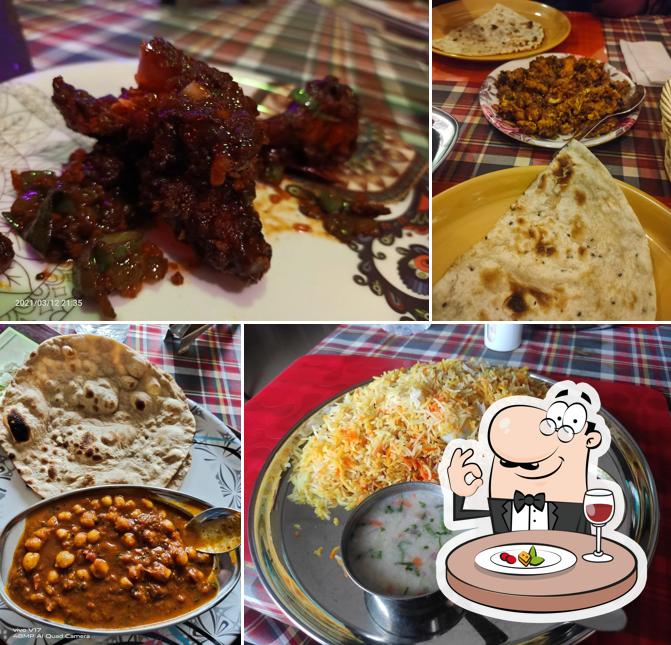 Food at Quikk Diing Dongg Dhaba