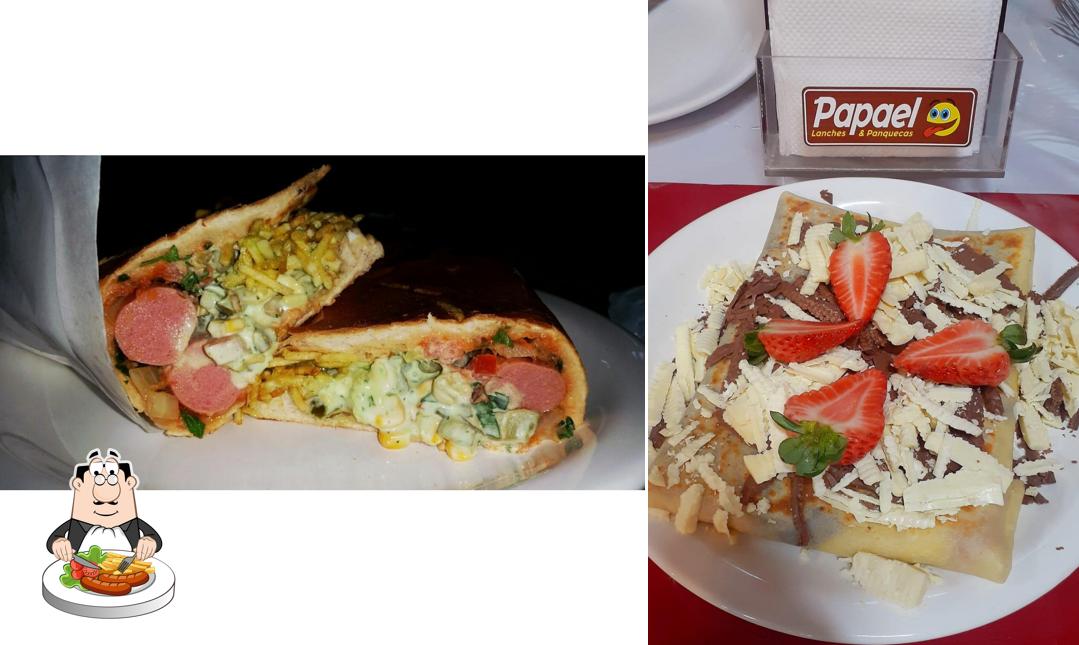 Platos en Papael Dog's e Panquecaria