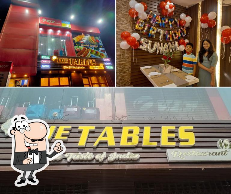 Among various things one can find interior and exterior at The Tables