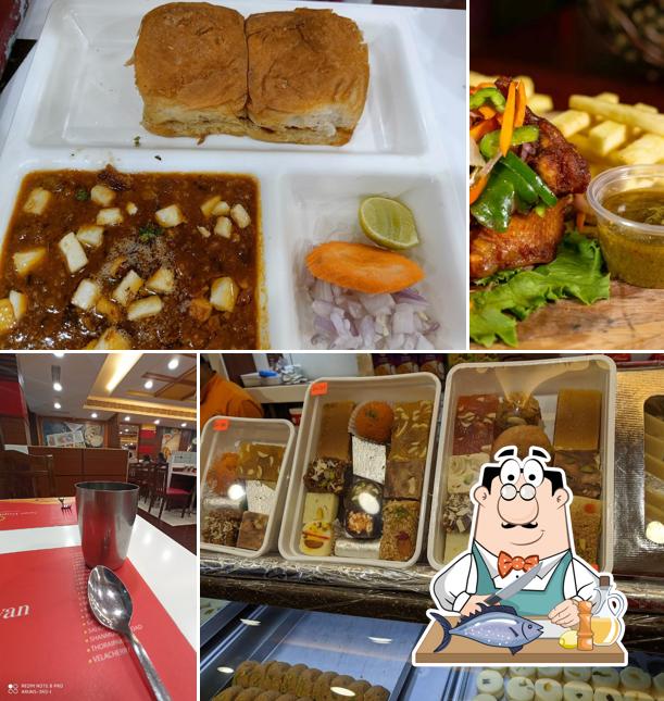 Grilled salmon at Sree Gupta Bhavan - SgB