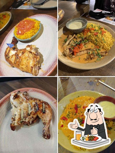 Food at Nando's- Flame Grilled PERi- PERi Chicken