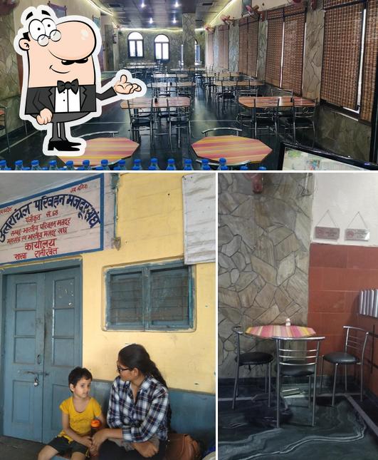 The interior of Mayur Restaurant