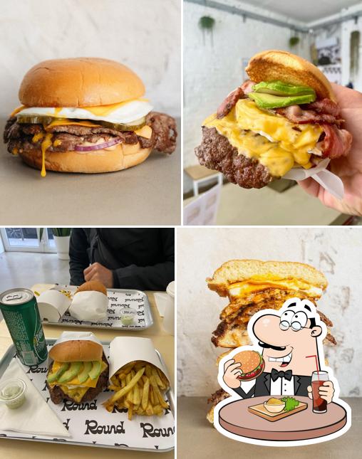 Hamburger à Round Egg Buns Paris 10