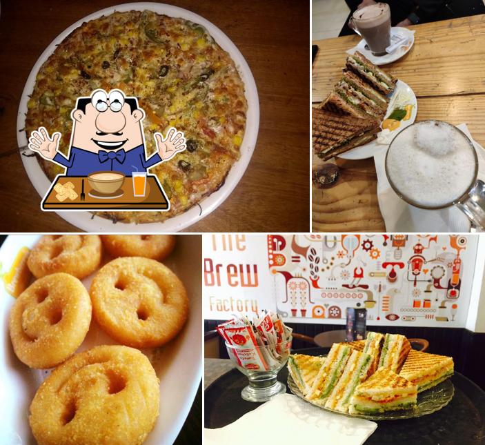 Food at The Coffee Day (Brewberrys)