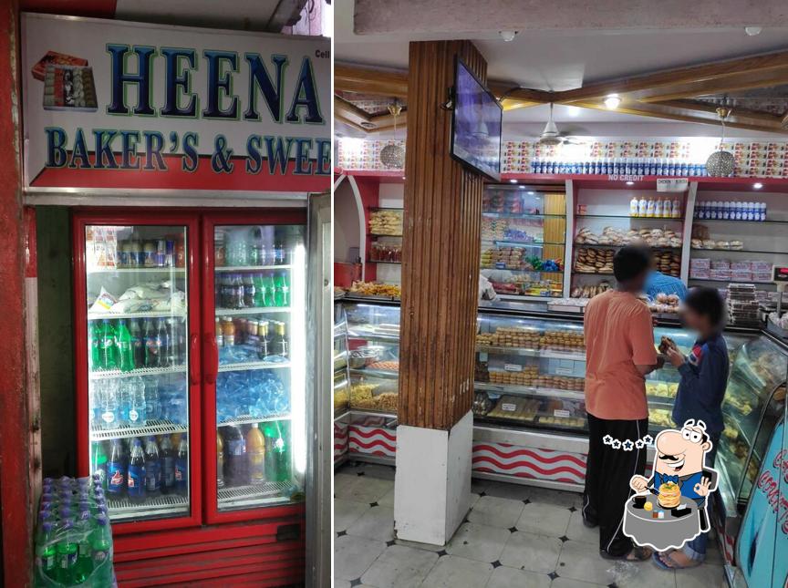 Food at Heena Bakery