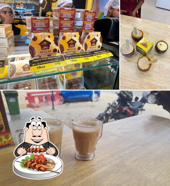 Food at Nellai Karupatti Coffee - Arcot