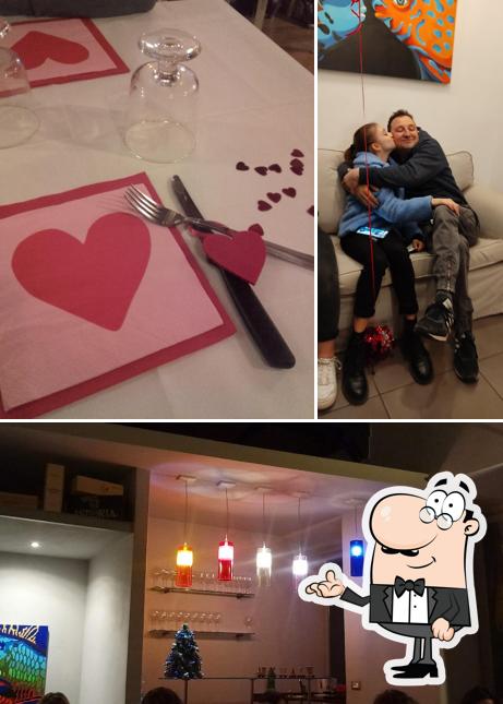 Gli interni di Danilo Bistrot & Pizza