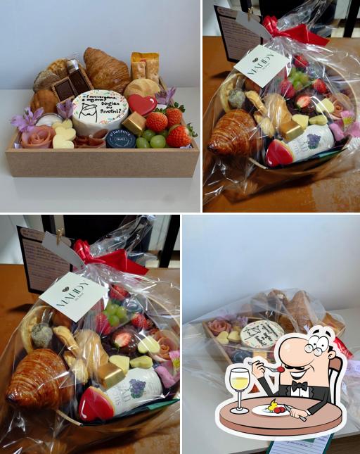 Mandy in box - Cestas de café da manhã e frios - Dia das Crianças