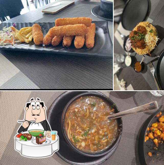 Hot and sour soup at The Imperial Spice Multicuisine Restaurant