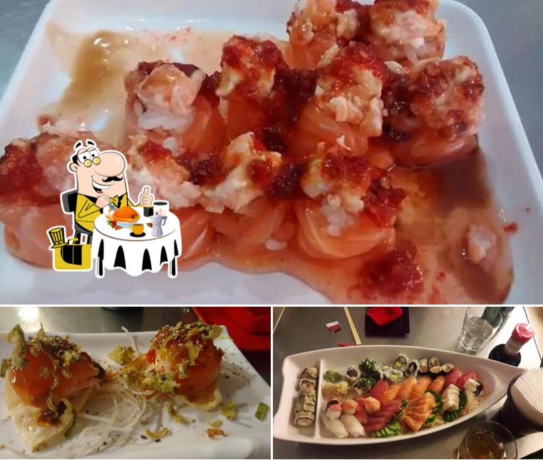 Comida em Sushi Yapa